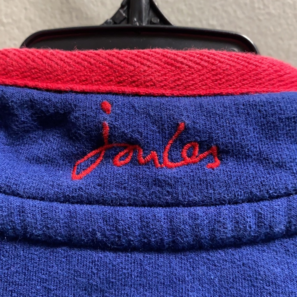 Joules Clothing Half-Zip Kids Sweatshirt Sz 5/6y - Picture 4 of 7